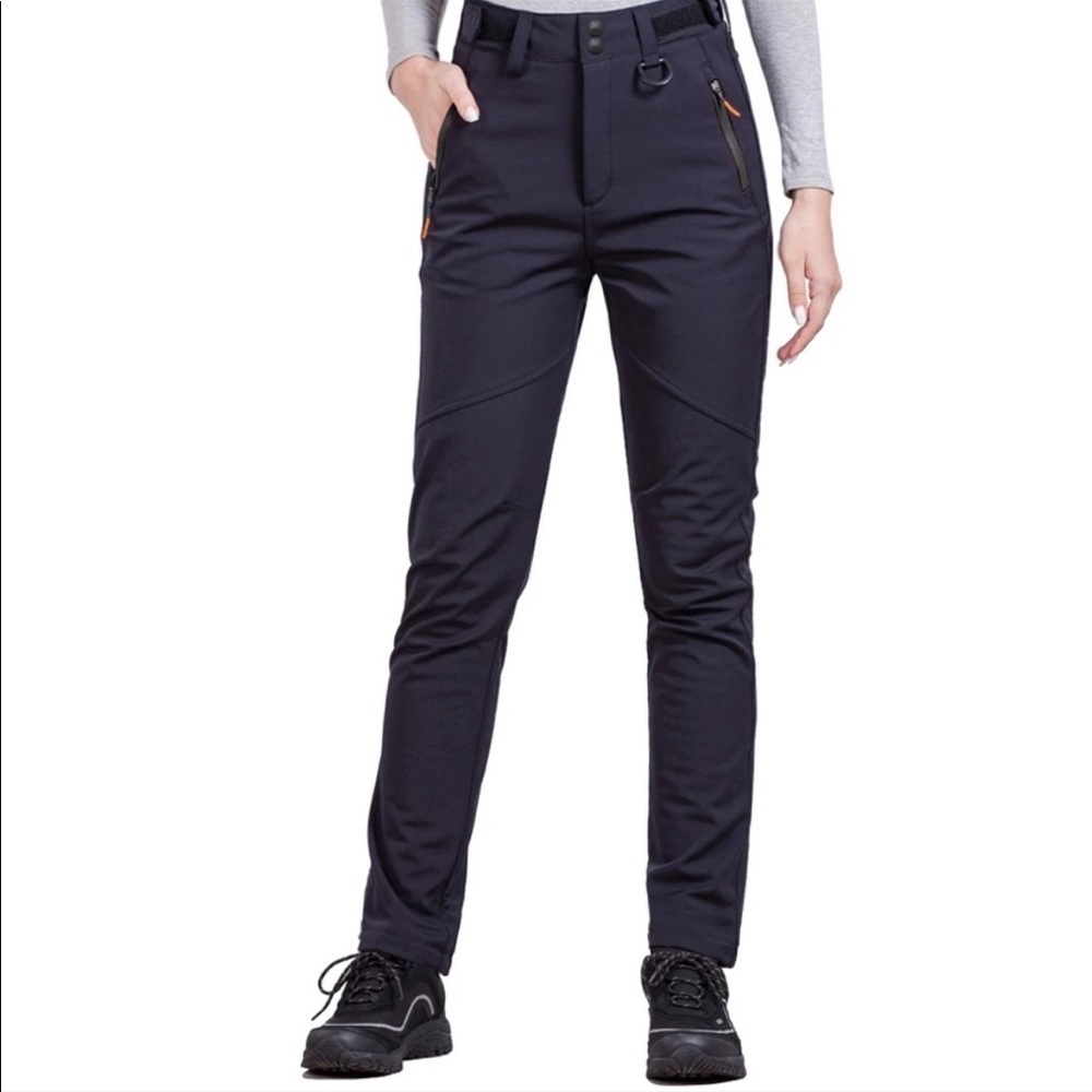Free Soldier Women’s Black Outdoor Softshell Hiking Pants 36 x 32 NWT